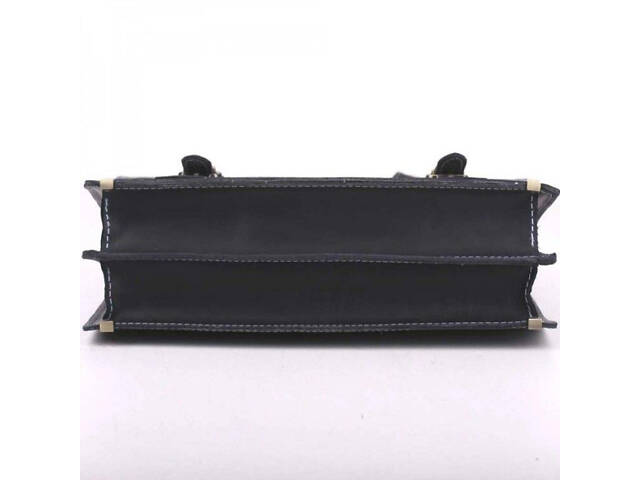 Портфель синий кожаный винтаж casual кэжуал стильный ручная работа - Фото 4