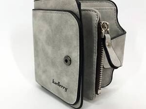 Портмоне Гаманець Baellerry Forever Mini N2346, невеликий жіночий гаманець у подарунок. Колір: сірий