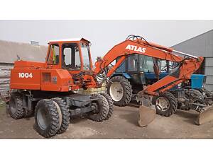 Услуги экскаватора полноповоротного колесного АTLAS 1004, JCB 3CX, Траншеекопатель ЭТС.