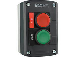 Пост двухместный 'Старт-Стоп' 2.5А(220V) 1NO+1NC IP54 [A0140020060] XAL-D211H29 АСКО