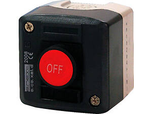 Пост одноместный 'Стоп' 4.5А(230V) 1NC IP54 [s006010] e.cs.stand.xal.d.117 E.NEXT