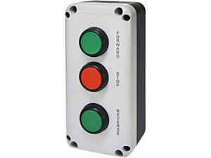 Пост трехместный 'FORWARD-STOP-REVERSE' 230V 2NO+1NC IP65 [4771629] ESB3-V6 ETI