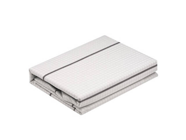 Постільна білизна Ardesto Gloria сатин панди, клітинка євро 200х220 (ART2022PW) - Фото 2