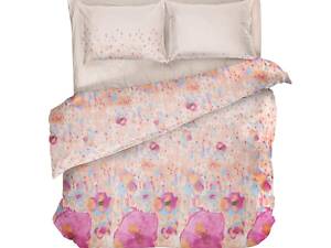 Постільна білизна 'LeLIT', мікрофібра, Світло-рожева, Полторопальний P-0137