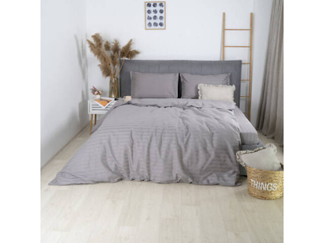 Постільна білизна Tiare 90 Сатин Страйп Кольоровий односпальний (90_Stripe_pl) - Фото 1