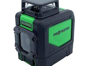 Побудовач площин лазерний H360°/1V, (зелений промінь) PROTESTER LL305G