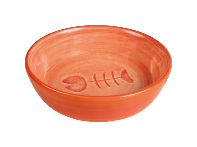 Посуд для котів Trixie Миска керамічна плоска 200 мл/13 см (4011905244921) - Фото 2