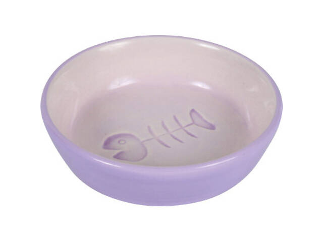 Посуд для котів Trixie Миска керамічна плоска 200 мл/13 см (4011905244921) - Фото 3