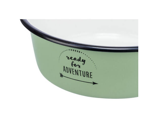 Посуд для котів Trixie Миска металева 300 мл/12 см (зелена) (4047974252116) - Фото 3