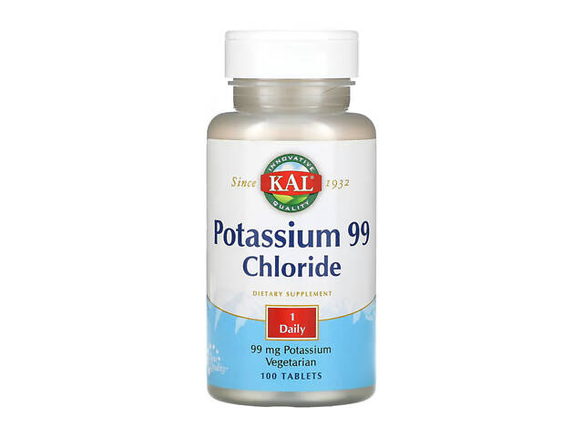 Potassium 99 Chloride - 100 tabs - Фото 1