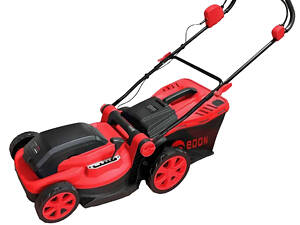 Потужна акумуляторна газонокосарка EDON LM-42/1000 BL : з АКБ 2-шт-21V 4.0 Ah + ЗП (LM-42/1000 BL)