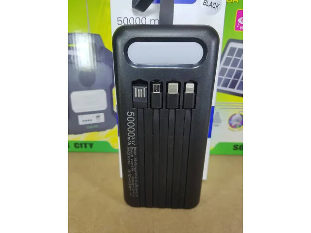 Повербанк Power Bank 50000 mAh Sunix PB-05 Мощный повербанк Power Bank с фонариком - Фото 5