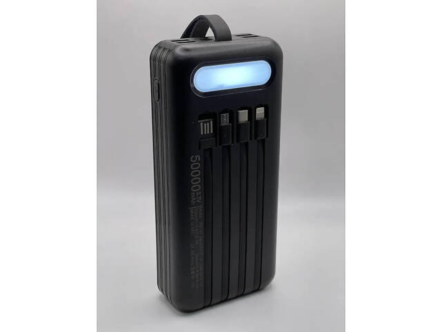 Повербанк Power Bank 50000 mAh Sunix PB-05 Мощный повербанк Power Bank с фонариком - Фото 10