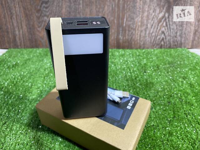 Повербанк PowerBank 50000mAh портативная зарядная батарея з фонариком Мощный Павербанк