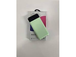 Повербанк із чітким дисплеєм і вбудованими кабелями KT T51X 10000 mAh Бірюзовий