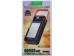 Повербанк с фонарём Bilitong S-02, 40 000 мА·ч, 4 USB