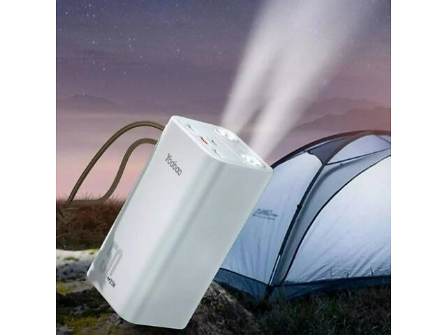 Повербанк Yoobao H5 Power Bank 50000 mAh SCP22.5W/PD20W PD Type-C фонарик Белый - Фото 6
