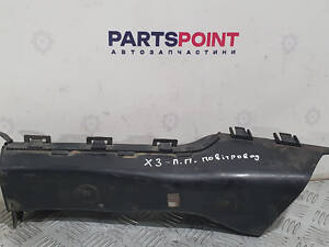 Воздуховод тормозного диска, правый BMW X3 (F25 3.0 d., N57D30A) дорестайлинг 2010-2014, оригинал, гарантия 2 недели.