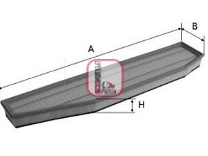 Повітряний фільтр SOFIMA S3395A