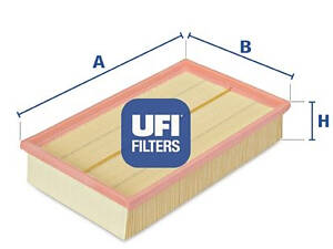 Повітряний фільтр UFI 3032000 , 1.9-2.5TDI