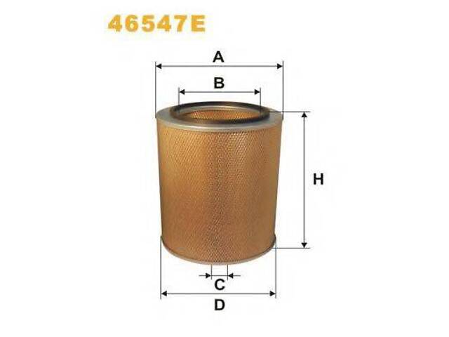 Повітряний фільтр WIX FILTERS 46547E - Фото 1