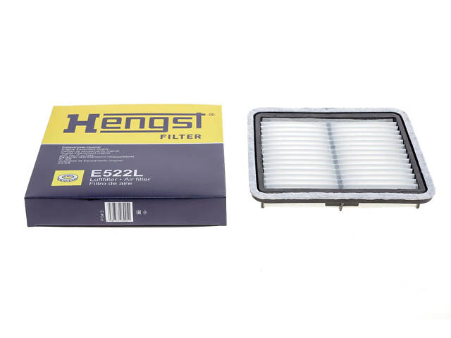 Повітряний фільтр HENGST FILTER E522L Subaru XV, Tribeca, Forester, Outback, Impreza, Legacy 16546AA12A, 16546AA10A, 165 - Фото 4