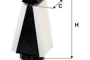 Воздушный фильтр Mercedes C-Class 2011-2024 WIX FILTERS WA9866