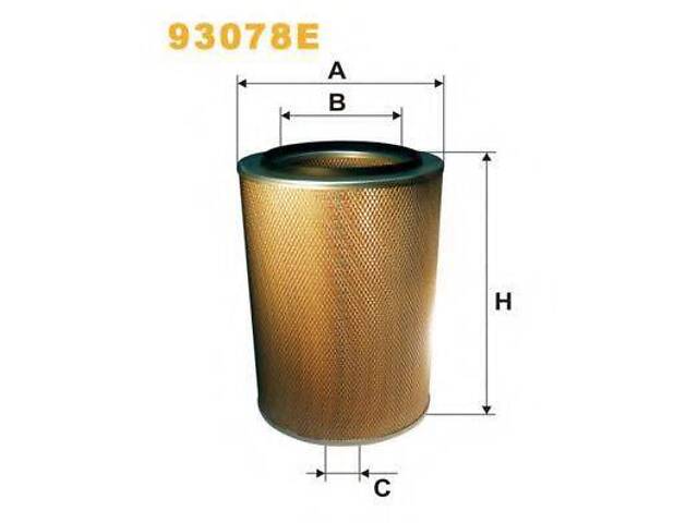 Повітряний фільтр WIX FILTERS 93078E на RENAULT TRUCKS Midliner - Фото 1