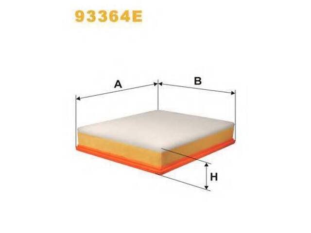 Повітряний фільтр WIX FILTERS 93364E - Фото 1