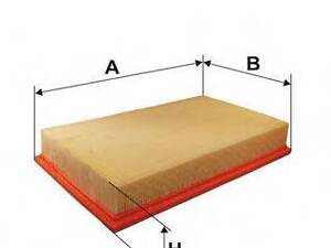 Повітряний фільтр WIX FILTERS WA6172 на MERCEDES-BENZ 190 седан (W201)