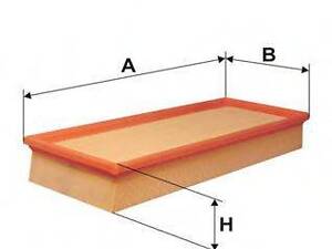 Повітряний фільтр WIX FILTERS WA6197 на BMW 5 седан (E34)