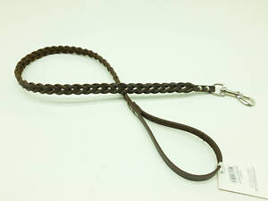 Поводок для собак ручной работы плетеный кожа