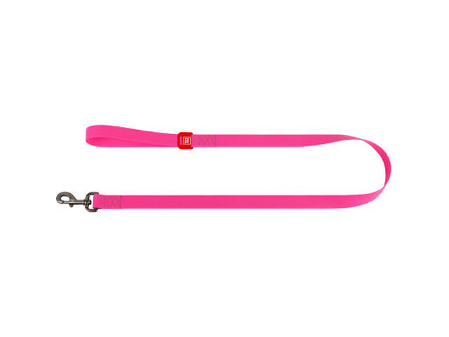 Повідок для собак WAUDOG Waterproof L-XXL Ш 25 мм Д 122 см рожевий (27237) - Фото 2