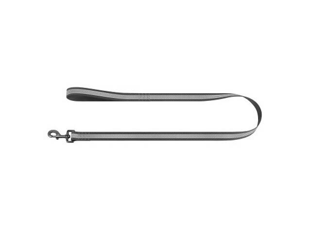 Повідок для собак WAUDOG Waterproof світловідбиваючий M Ш 20 мм Д 305 см сірий (260111) - Фото 2