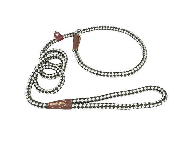 Поводок-удавка для собак Coastal for Hunting Dogs Braided Rope 1 см х 1,8 м Бело-зеленый (76484336072) - Фото 1