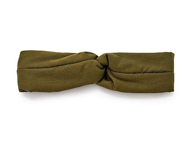 Повязка на голову Fable & Eve Kensington 1489 One Size Оливковый (5051877330481) - Фото 2