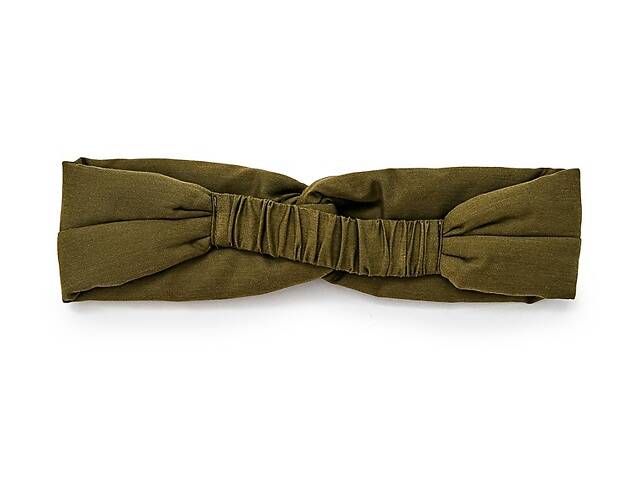 Повязка на голову Fable & Eve Kensington 1489 One Size Оливковый (5051877330481) - Фото 3