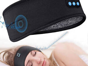Повязка на голову с Bluetooth наушниками удобная гарнитура для спорта сна и отдыха