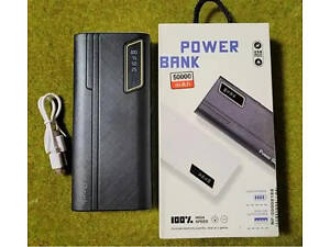 Power Bank Мобільна зарядка зовнішній акумулятор UN-3104 50000mAh (6k)