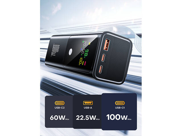 PowerBank для ноутбука 20000mAh 100W PD QOOVI - Фото 3