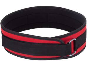 Пояс атлетичний посилений регульований ZELART SB-165472 ширина 10см 2XL Червоний