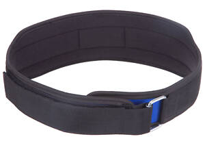 Пояс атлетичний посилений регульований ZELART SB-165521 ширина 11,5см розмір XL Синій