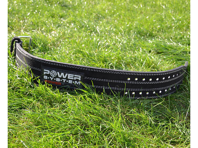 Пояс для пауерліфтингу Power System PS-3800 PowerLifting шкіряний Black XL - Фото 9
