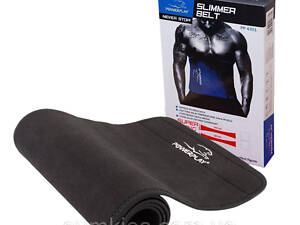 Пояс для схуднення PowerPlay 4301 (100*30 см) Чорний