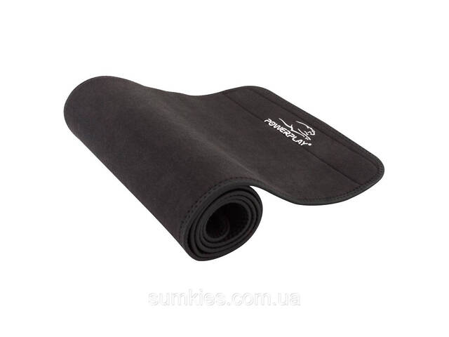 Пояс для схуднення PowerPlay 4301 (100*30 см) Чорний - Фото 4