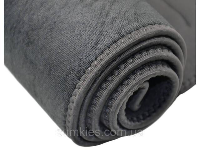 Пояс для схуднення PowerPlay 4301 (100*30 см) + кишеня для смартфона Чорний - Фото 5