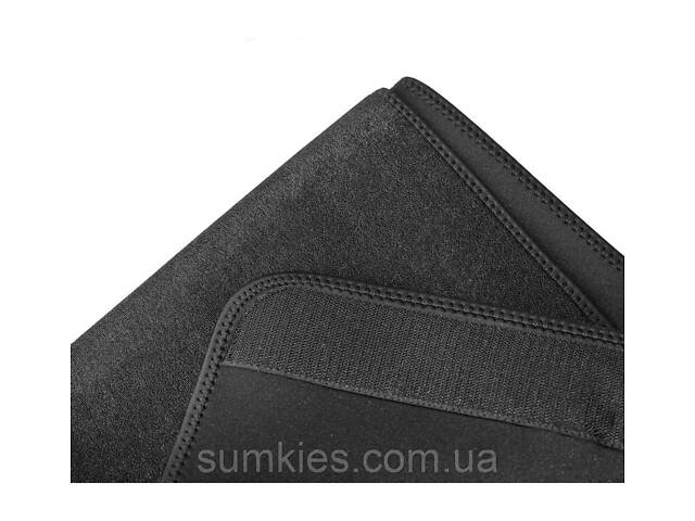 Пояс для схуднення PowerPlay 4301 (100*30 см) + кишеня для смартфона Чорний - Фото 4