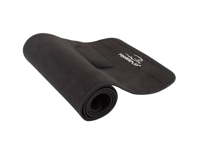 Пояс для схуднення PowerPlay 4301 (100*30 см) + кишеня для смартфона Чорний - Фото 2