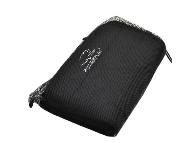 Пояс для схуднення PowerPlay 4301 (100*30 см) + кишеня для смартфона Чорний - Фото 6