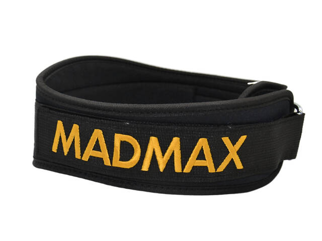 Пояс для тяжелой атлетики MadMax MFB-313 Body Conform XXL Black - Фото 1
